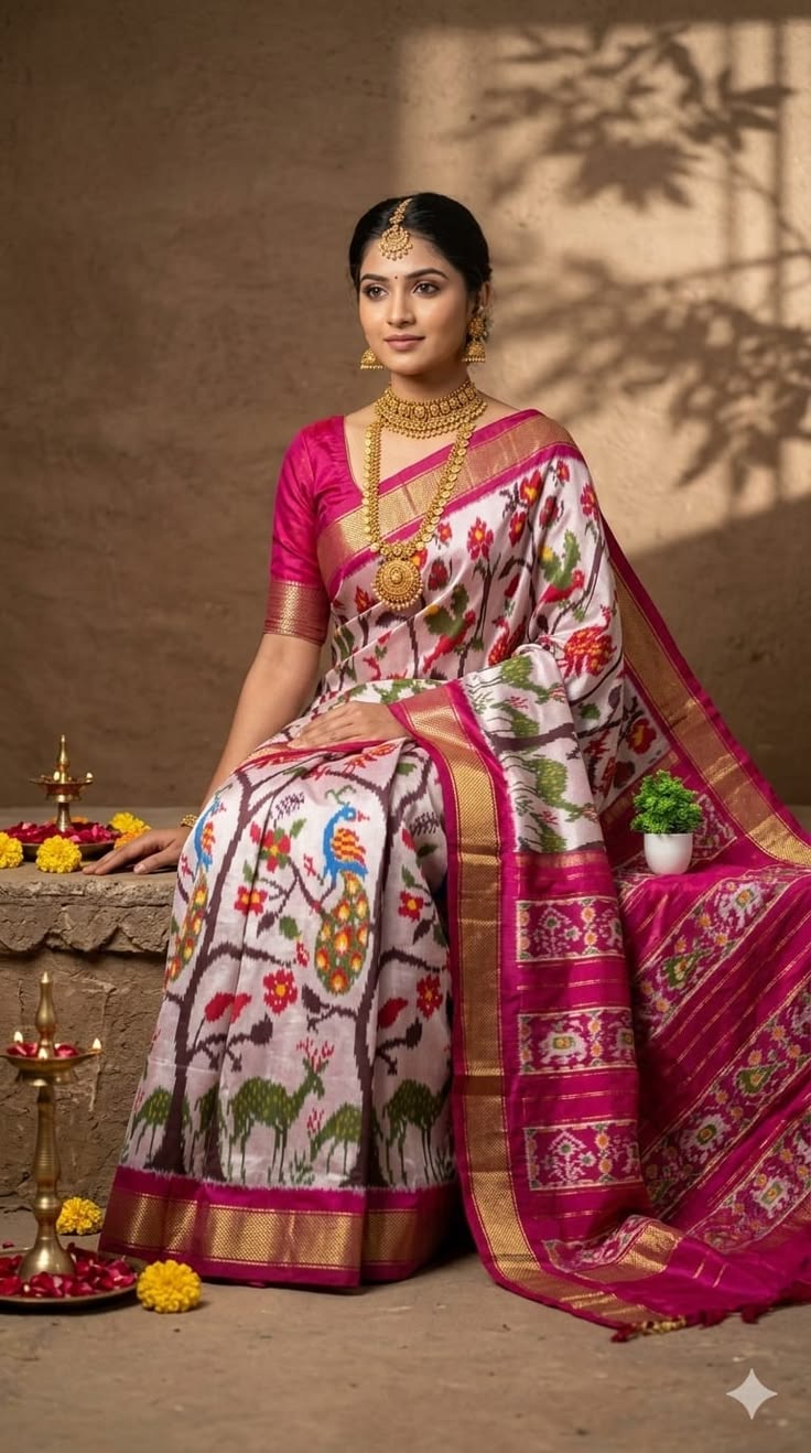 Tussar Silk Saree