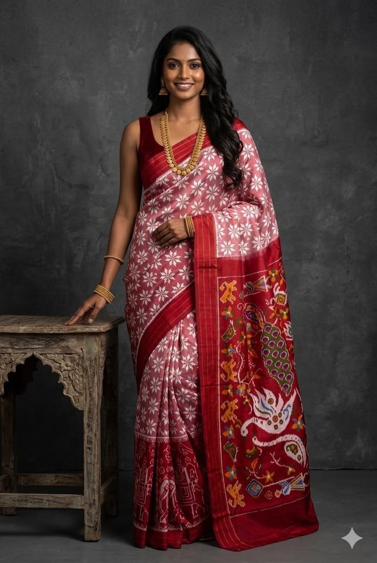 Tussar silk saree